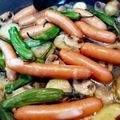 chiecooo's cooksnap of when they made 夏野菜とシャウエッセンのスタミナ煎り.
