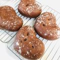 もん母ちゃん's cooksnap of when they made 天然酵母のココアSweet♡.
