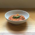 masa0508's cooksnap of when they made トマトとサバ缶の簡単オートミールリゾット.