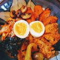 Lake☆Erie's cooksnap of when they made スキレットで超簡単ビビンバ.