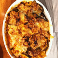 ほしちゃろ's cooksnap of when they made 簡単手軽に♪挽き肉と茄子のチーズ焼き.