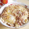 やまうさ's cooksnap of when they made 速攻丼ぶり朝ごはん☆いか天玉子とじ丼♪.