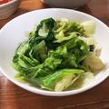 低カロ探検隊's cooksnap of when they made レタスの中華ガーリック炒め♡蒜蓉生菜.