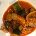 ののくん's cooksnap of when they made トマトソースで♪鶏肉と夏野菜のトマト煮.