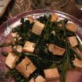 Emmabeagle's cooksnap of when they made インドネシア風 空芯菜炒め 厚揚入り.