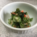 昇父さん's cooksnap of when they made 定番！お手軽！きゅうりとカニカマの酢の物.