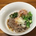 おはなすき's cooksnap of when they made オクラと大根下ろしで！あっさり冷し蕎麦.