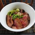 プニのふ04's cooksnap of when they made 豚肉と玉ねぎで♬疲労回復✨とんてき丼♬.
