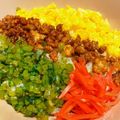 emiry269's cooksnap of when they made お弁当に簡単！三色丼弁当.