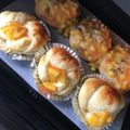 癒しの花's cooksnap of when they made カスタードのマーブルパン.