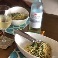 saddlebackseal's cooksnap of when they made ごま油香る♡しらすとネギのパスタ.
