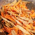 どらど～ら's cooksnap of when they made ごぼうと人参のみそ炒め.