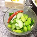 ハント☆'s cooksnap of when they made きゅうり枝豆のマリネ♪簡単夏野菜マリネ液.
