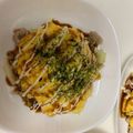 lala^^'s cooksnap of when they made キャベツどっさり♪とん平焼き風♥.