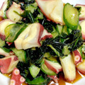 eriichiban's cooksnap of when they made 酢の物♪（たこ、きゅうり、わかめ）.