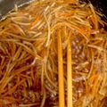 ゆきうさラブ's cooksnap of when they made フライパンでできる◎ 簡単きんぴらごぼう.