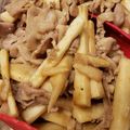 くきまな's cooksnap of when they made 簡単！豚肉と山芋のバタポン炒め♥.