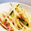 milestone★'s cooksnap of when they made ハム･キュウリ･もやしの中華サラダ.