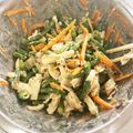 ★みーちゃんママ★'s cooksnap of when they made インゲンとササミ（orちくわ）サラダ.