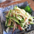 ちゃんねるゆみ's cooksnap of when they made きゅうりと茗荷のサラダ.