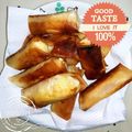 月✳Iris's cooksnap of when they made ♬塩もみキャベツ&ベーコンチーズ春巻き♬.