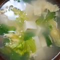 プリムゆー☆'s cooksnap of when they made 超簡単☆レタススープ.