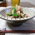 ダイナマイト漆黒's cooksnap of when they made 鯵とオクラのガリ入りおつまみ塩昆布和え.