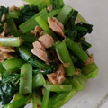 りんばたまま's cooksnap of when they made 小松菜とツナのマスタード和え.