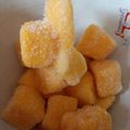 カクヨ's cooksnap of when they made 砂糖なし丸ごと冷凍♪マンゴーシャーベット.