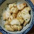 ごにょ's cooksnap of when they made 油大さじ１！鶏むね肉バジルレモン塩唐揚げ.