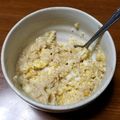 SORAねこ's cooksnap of when they made ダイエットにオートミール卵粥.