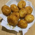 愛＆佑ママ's cooksnap of when they made カニカマで☆蟹クリームコロッケ！.