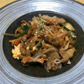 ku1706's cooksnap of when they made 定番の一品！簡単豚バラ☆キムチ納豆炒め.