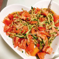 つみきき's cooksnap of when they made 簡単！トマトときゅうりの中華風ツナサラダ.