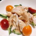 あんまかろん☆'s cooksnap of when they made パサパサしない鶏ささみの茹で方.