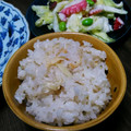 o☆shino's cooksnap of when they made 油揚げと生姜の炊き込みご飯.