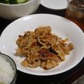 menmentan's cooksnap of when they made 豚の生姜焼き.