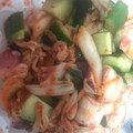 きなりん＊'s cooksnap of when they made タコと叩き胡瓜のキムチ和え♡.