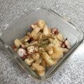 omidumama's cooksnap of when they made タコとポテトのガーリック炒め.