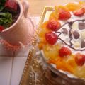 sunrose's cooksnap of when they made こどもの日☆鯉のぼりケーキ.
