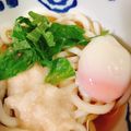 ピクミンちゃん's cooksnap of when they made 月見明太とろろ冷やしうどん.