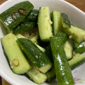 すみっちゃん's cooksnap of when they made 簡単即席✿きゅうりの漬物 居酒屋風.