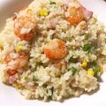 ちろるたんｑ・ω・｀'s cooksnap of when they made 簡単本格☆フライパンで喫茶店のえびピラフ.