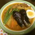 やみつきホルモン☆'s cooksnap of when they made 夏野菜のココナッツスープカレー.
