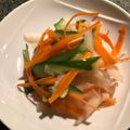 栗丸うさぎ's cooksnap of when they made ピーラーで 胡瓜・大根・人参の簡単サラダ.