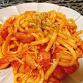 ☆tmy☆'s cooksnap of when they made もちもち♡うどんナポリタン.