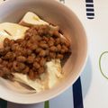 ※ぴーまん's cooksnap of when they made くずし豆腐の納豆乗せ.