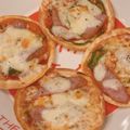 みい♡601812's cooksnap of when they made 簡単おつまみ☆トースターで餃子の皮ピザ.