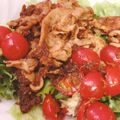 ぶーらんじぇAnne's cooksnap of when they made 【管理栄養士考案】トマ豚しょうが焼き.