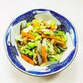 あっこ姉's cooksnap of when they made キャベツと枝豆・うす揚げの煮物♪.